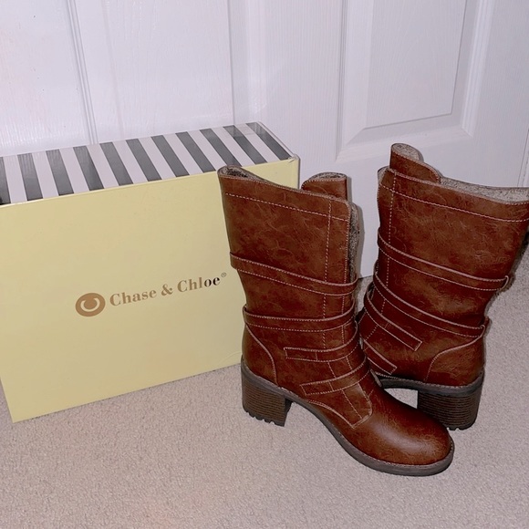 Chase & Chloe Boots - 8 - Picture 2 of 3